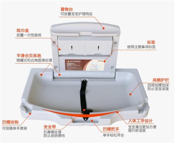 衛(wèi)生間嬰兒護(hù)理臺(tái)
